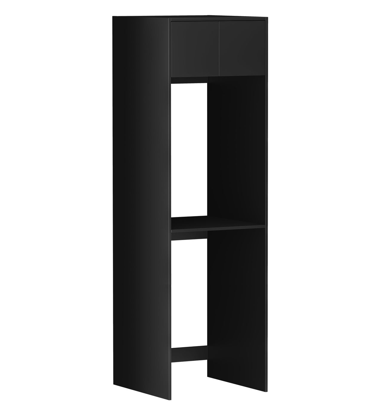 Otti Hampshire Laundry 2100 Black Tall Washing Machine Cabinet