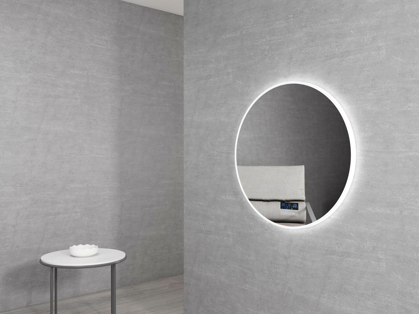 Otti LED Bronte 800mm Mirror Speaker Touch Sensor Old Stock Clearance No black Edge Claim