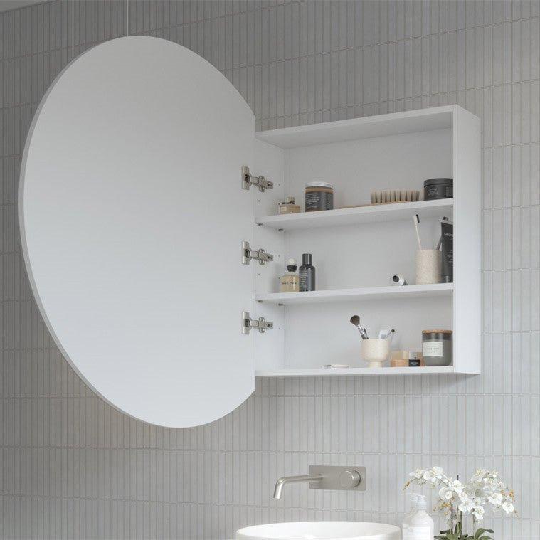 Timberline Havana Round Shaving Cabinet - Ideal Bathroom CentreSHA75750mm