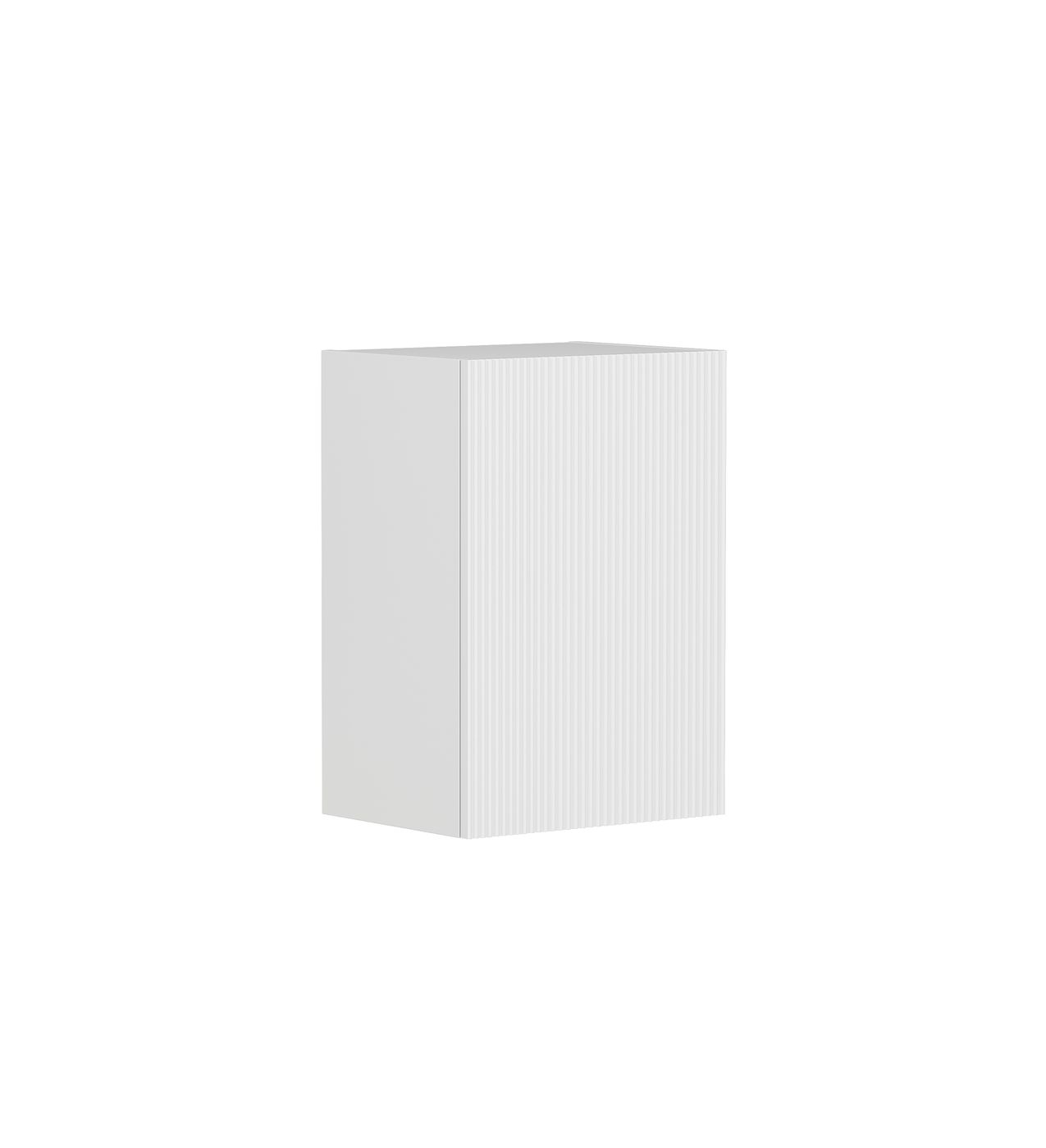 Otti Bondi Laundry 415 Fluted White Wall Cabinet