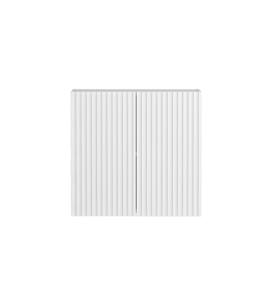 Otti Noosa Laundry 630 Fluted White Wall Cabinet