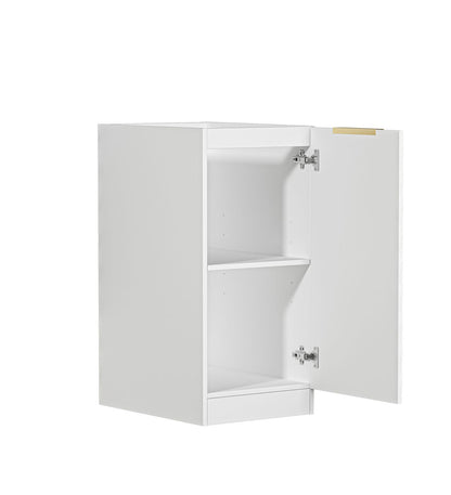 Otti Bondi Laundry 415 Fluted White Base Cabinet