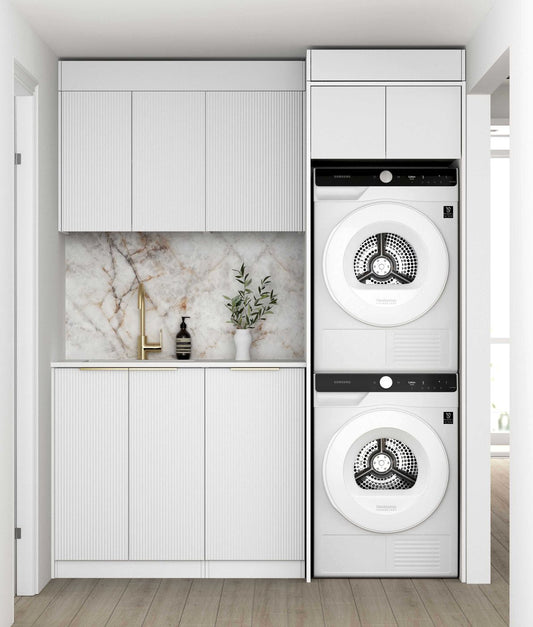 Otti Bondi White Laundry Kit 1715x600x2100