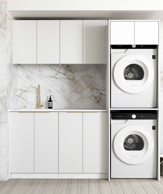 Otti Bondi White Laundry Kit 1960x600x2100