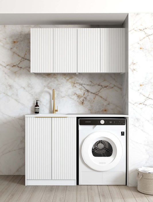 Otti Noosa White Laundry Kit 1305x600x2100
