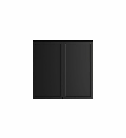 Otti Hampshire Laundry 630 Black Wall Cabinet