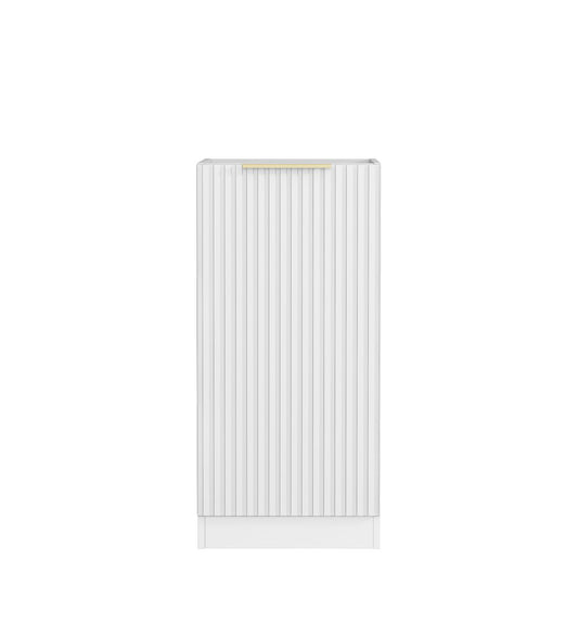 Otti Noosa Laundry 415 Fluted White Base Cabinet
