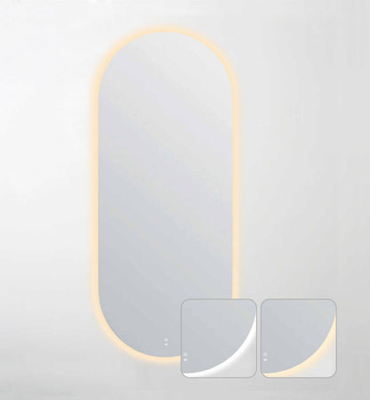 Otti LED Noosa 1800(W)x750(H) Frameless Mirror - Install Horizontal or Vertical