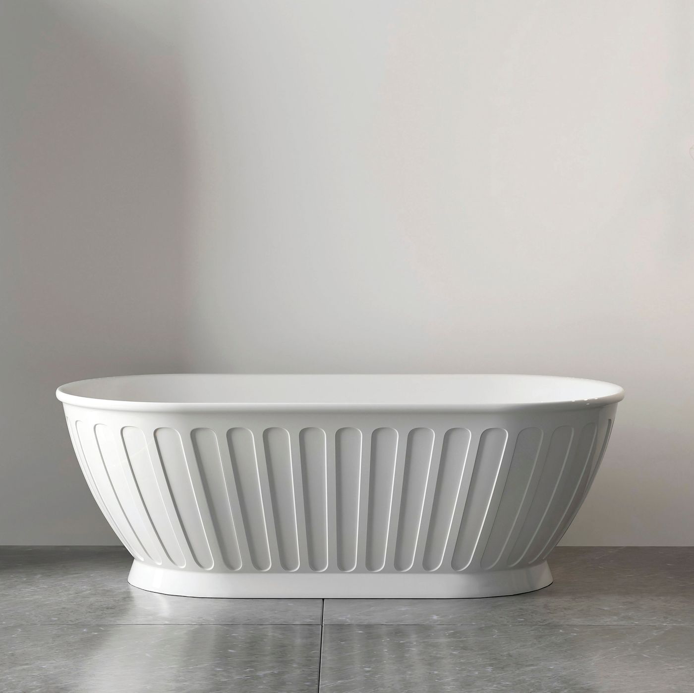 Otti Attica Kensington 1500 Gloss White Bath