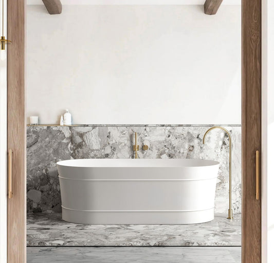 Otti Attica Bondi 1500 Matte White Bath