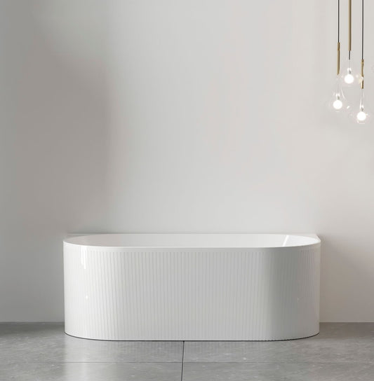 Otti Attica Noosa 1700 Matte White BTW Multi-fit Bath