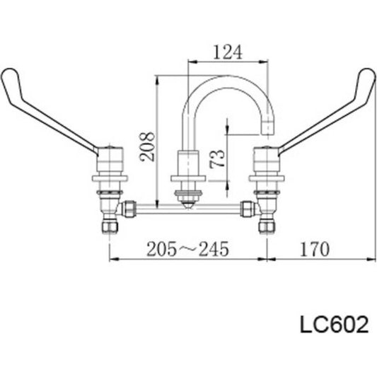 Linkware Linkcare Lever Basin Set
