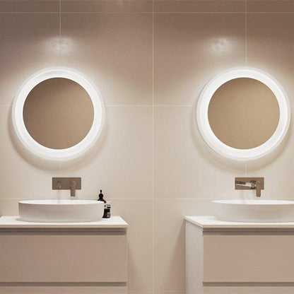 Timberline Broonkyn 600mm Round Mirror - Ideal Bathroom CentreSBR60