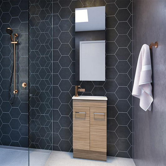 Timberline Ensuite 460mm Vanity - Ideal Bathroom CentreENS46RFFreestanding On Kickboard