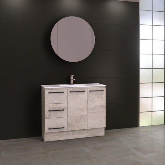 Timberline Florida Ensuite 1000mm Vanity - Ideal Bathroom CentreF10FUFreestanding On Kickboard