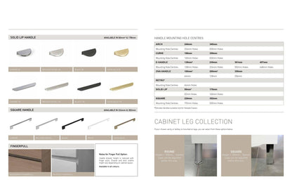 Timberline Florida Ensuite 600mm Vanity - Ideal Bathroom CentreF60FUFreestanding On Kickboard