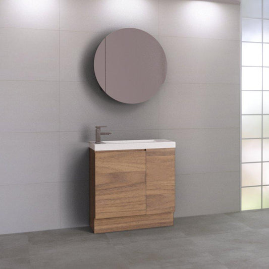 Timberline Frankie 800mm Vanity - Ideal Bathroom CentreFR80LFFreestanding On Kickboard