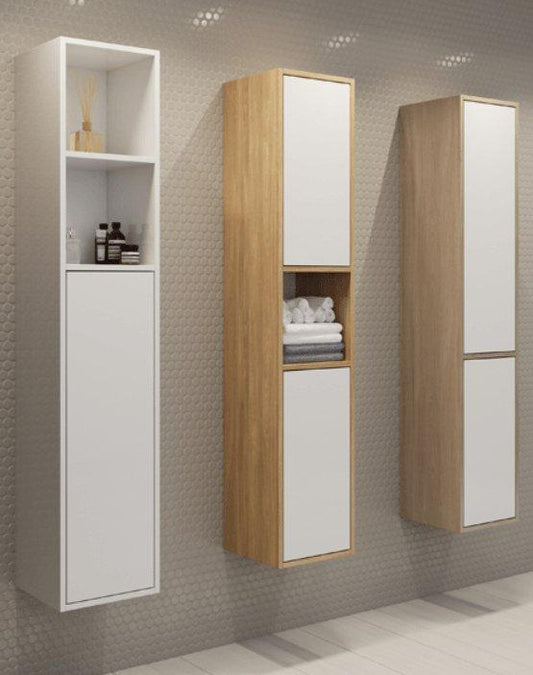Timberline Hudson Box Tallboy 1500mm - Ideal Bathroom CentreHB15W