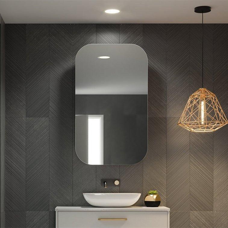 Timberline Jazz Arch Shaving Cabinet - Ideal Bathroom CentreJZA-SC-400-S-G400mm