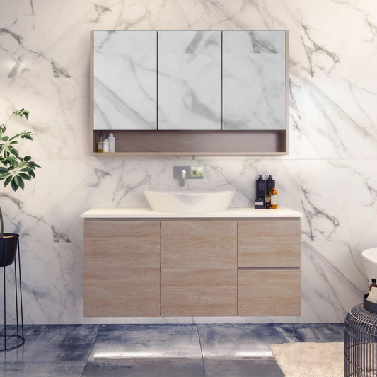 Timberline Nevada 1200mm Vanity - Ideal Bathroom CentreN12MWWall HungStone Top