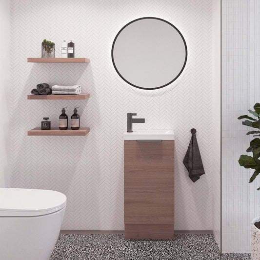 Timberline Ollie Small Space Vanity - Ideal Bathroom CentreOL40NW400mmWall Hung