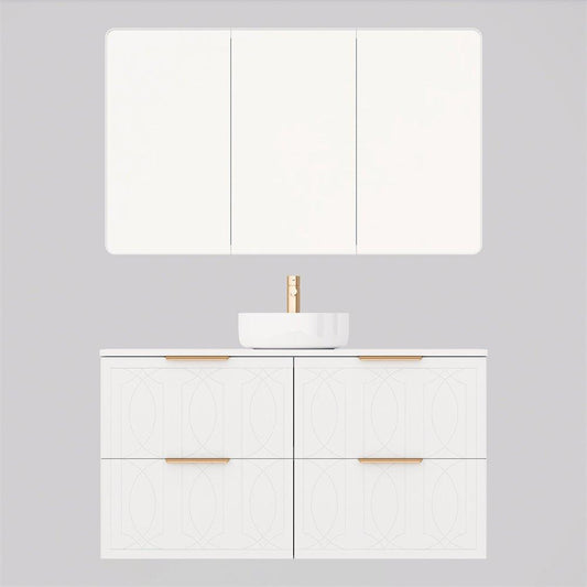 Timberline Southerland House 1200mm Vanity - Ideal Bathroom CentreSHC-V-1200-C-SSA-WRegencyWall HungSliksurface