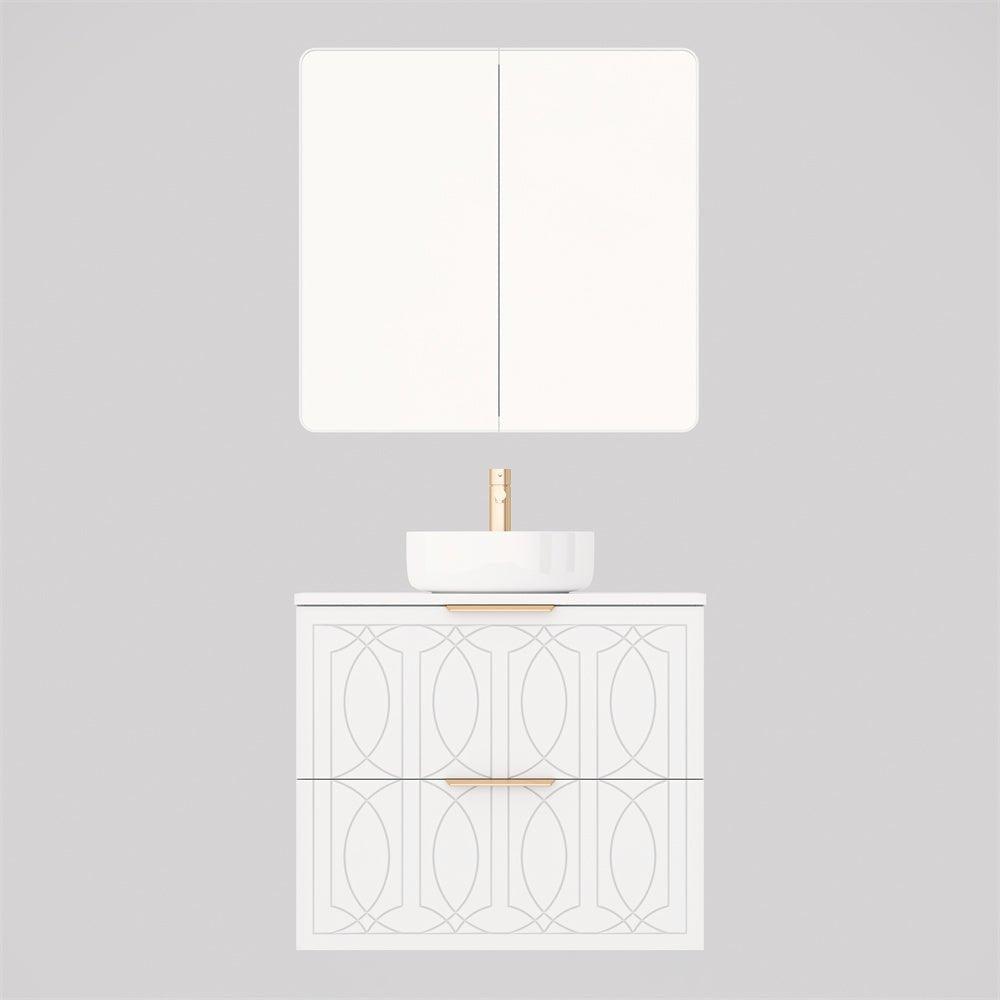 Timberline Southerland House 750mm Vanity - Ideal Bathroom CentreSHC-V-750-C-SSA-WRegencyWall HungSliksurface