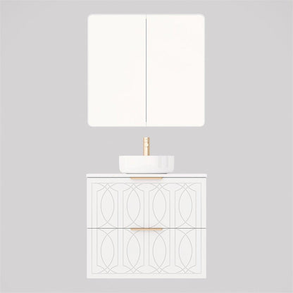 Timberline Southerland House 750mm Vanity - Ideal Bathroom CentreSHC-V-750-C-SSA-WRegencyWall HungSliksurface