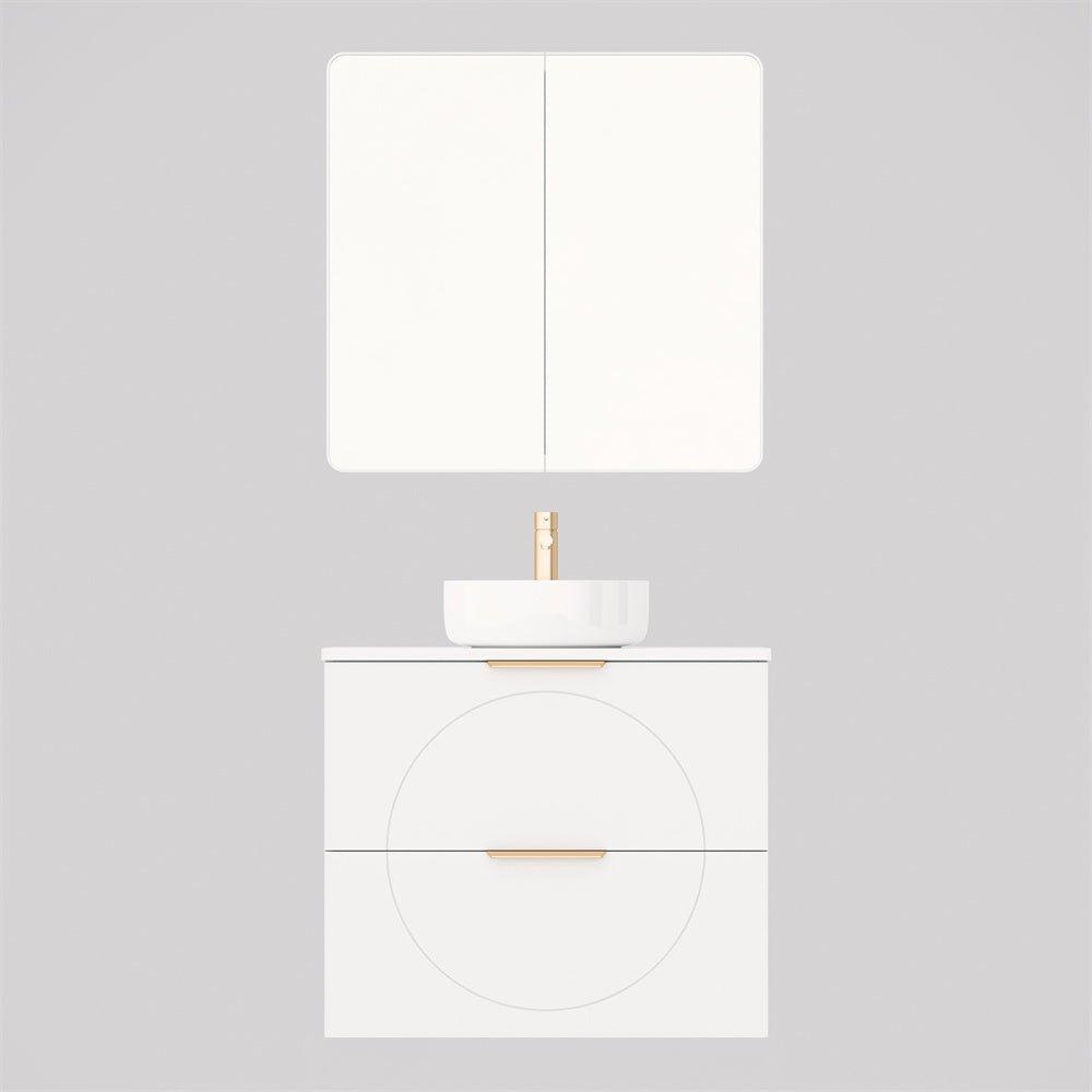 Timberline Southerland House 750mm Vanity - Ideal Bathroom CentreSHC-V-750-C-SSA-WRetroWall HungSliksurface