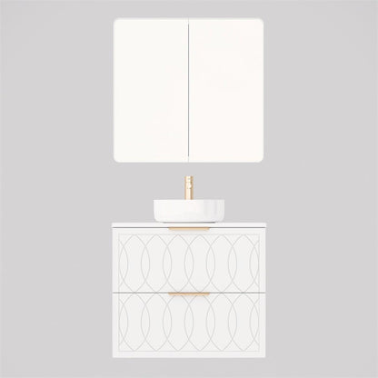 Timberline Southerland House 750mm Vanity - Ideal Bathroom CentreSHC-V-750-C-SSA-WDecoWall HungSliksurface