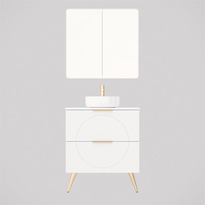 Timberline Southerland House 750mm Vanity - Ideal Bathroom CentreSHC-V-750-C-SSA-LRetroOn LegsSliksurface