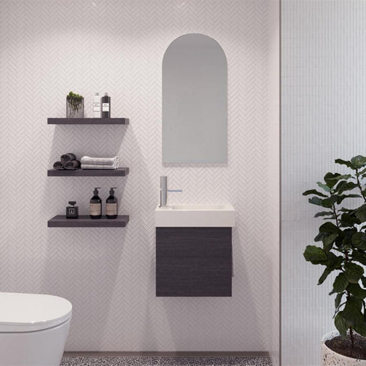 Timberline Theo 460mm Small Space Vanity - Ideal Bathroom CentreTH46OW