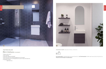 Timberline Theo 460mm Small Space Vanity - Ideal Bathroom CentreTH46OW